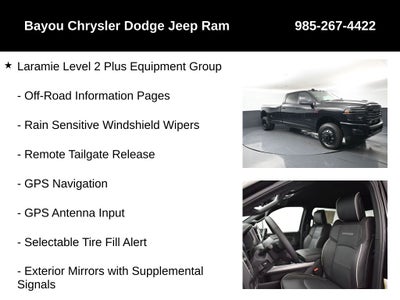 2026 RAM Ram 3500 RAM 3500 LARAMIE CREW CAB 4X4 8' BOX