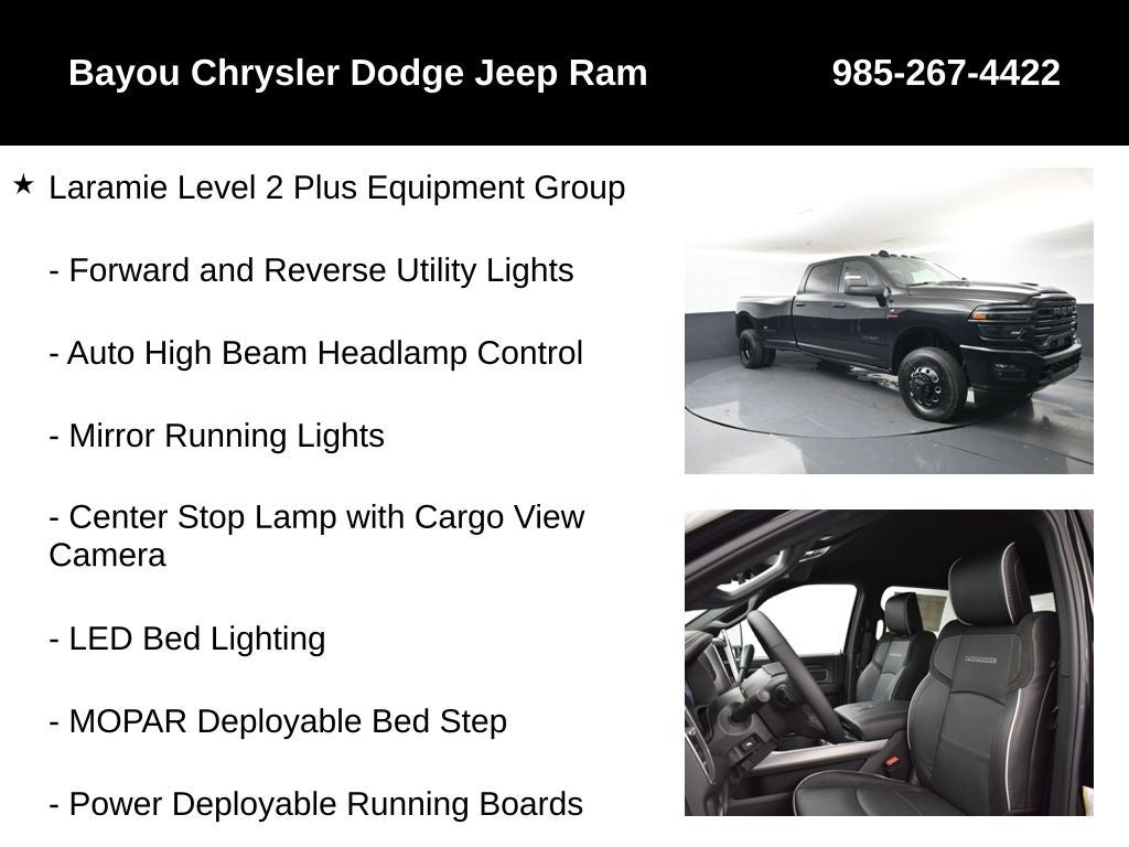 2026 RAM Ram 3500 RAM 3500 LARAMIE CREW CAB 4X4 8' BOX