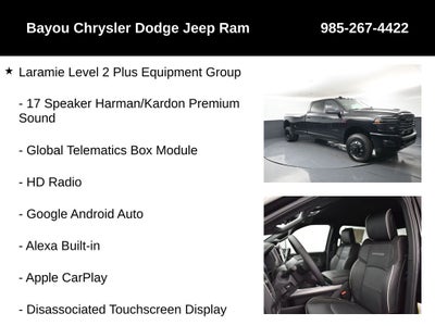 2026 RAM Ram 3500 RAM 3500 LARAMIE CREW CAB 4X4 8' BOX