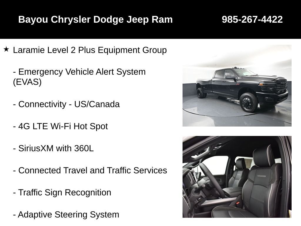 2026 RAM Ram 3500 RAM 3500 LARAMIE CREW CAB 4X4 8' BOX