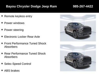 2026 RAM Ram 1500 RAM 1500 WARLOCK CREW CAB 4X4 5'7' BOX