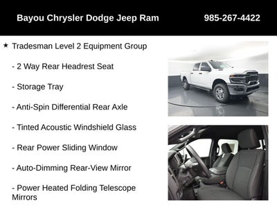 2026 RAM Ram 2500 RAM 2500 TRADESMAN CREW CAB 4X4 6'4' BOX