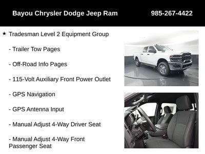 2026 RAM Ram 2500 RAM 2500 TRADESMAN CREW CAB 4X4 6'4' BOX
