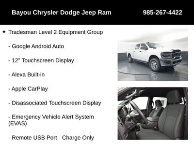 2026 RAM Ram 2500 RAM 2500 TRADESMAN CREW CAB 4X4 6'4' BOX