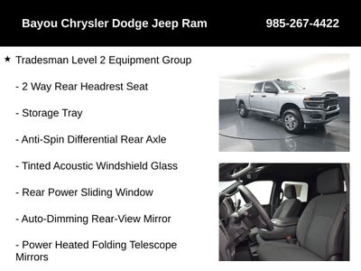 2026 RAM Ram 2500 RAM 2500 TRADESMAN CREW CAB 4X4 6'4' BOX