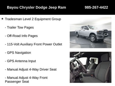 2026 RAM Ram 2500 RAM 2500 TRADESMAN CREW CAB 4X4 6'4' BOX