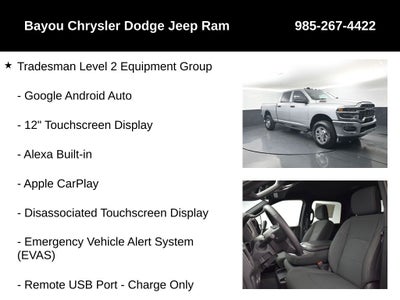 2026 RAM Ram 2500 RAM 2500 TRADESMAN CREW CAB 4X4 6'4' BOX