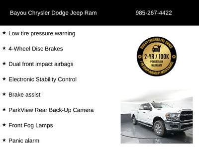 2024 RAM 2500 Big Horn Crew Cab 4x4 6'4' Box