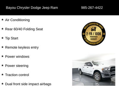 2024 RAM 2500 Big Horn Crew Cab 4x4 6'4' Box