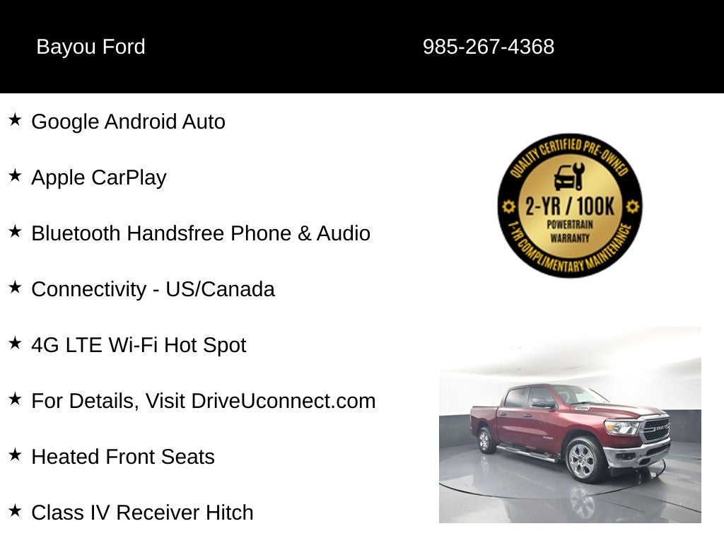 2024 RAM 1500 Big Horn/Lone Star