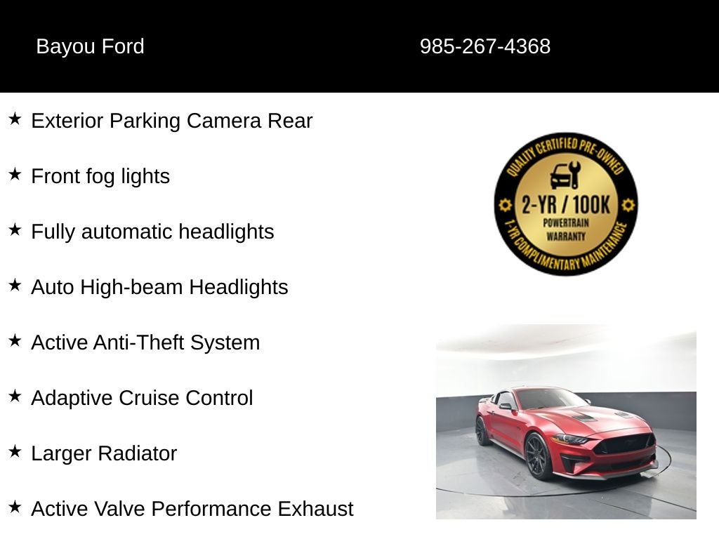 2023 Ford Mustang GT Premium 401A