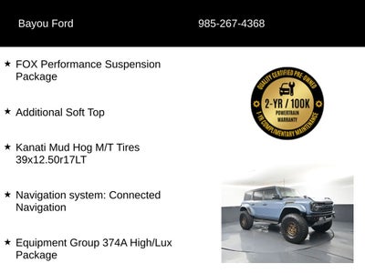 2024 Ford Bronco Raptor