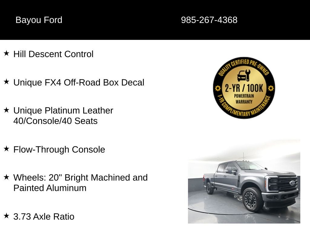 2025 Ford F-250SD Platinum 703A