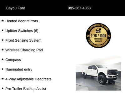 2024 Ford F-250SD SCA Black Widow