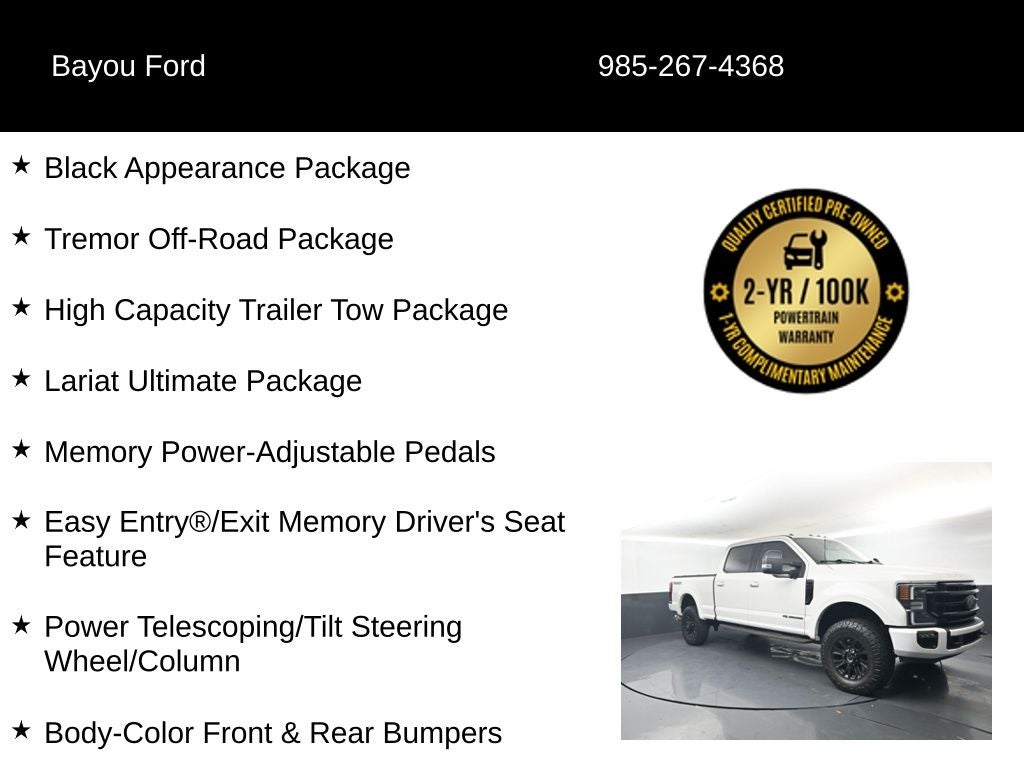 2022 Ford F-250SD Lariat