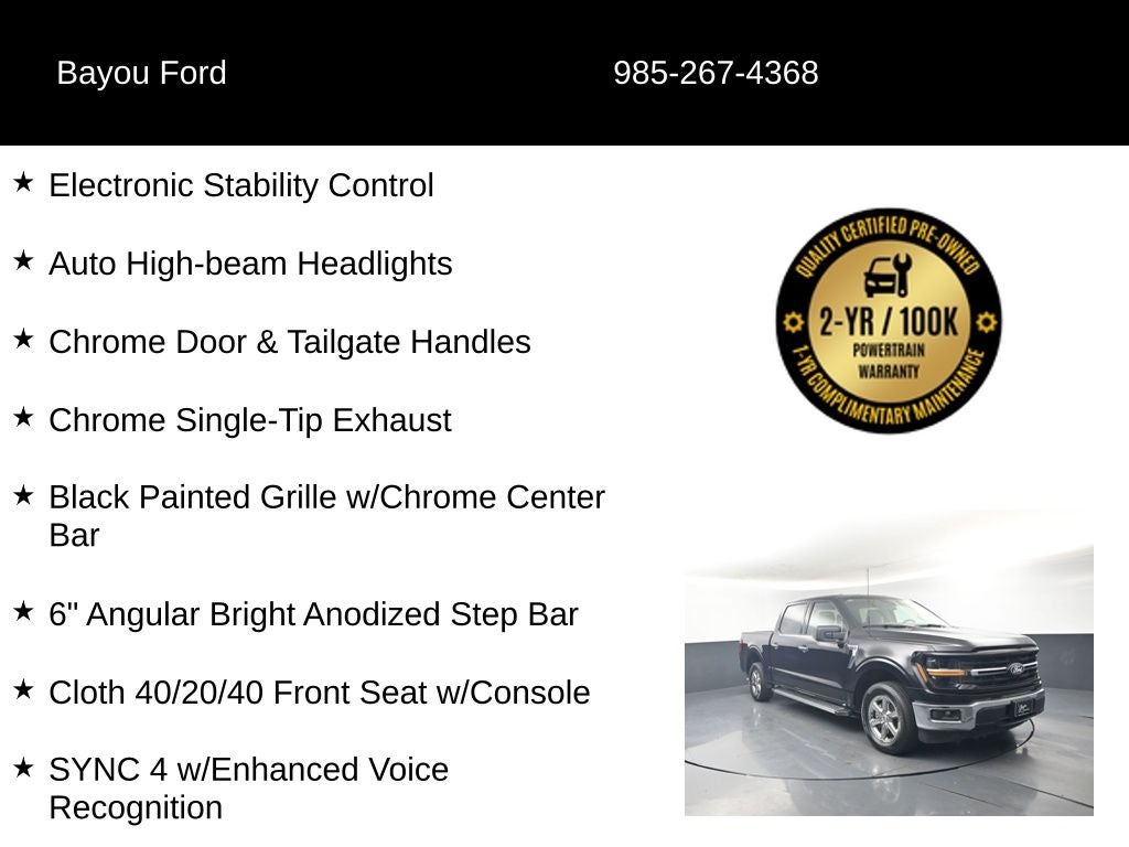 2025 Ford F-150 XLT 301A