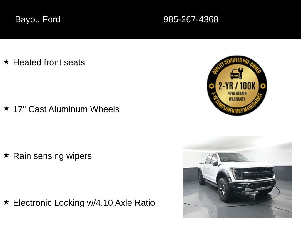 2023 Ford F-150 Raptor 801A