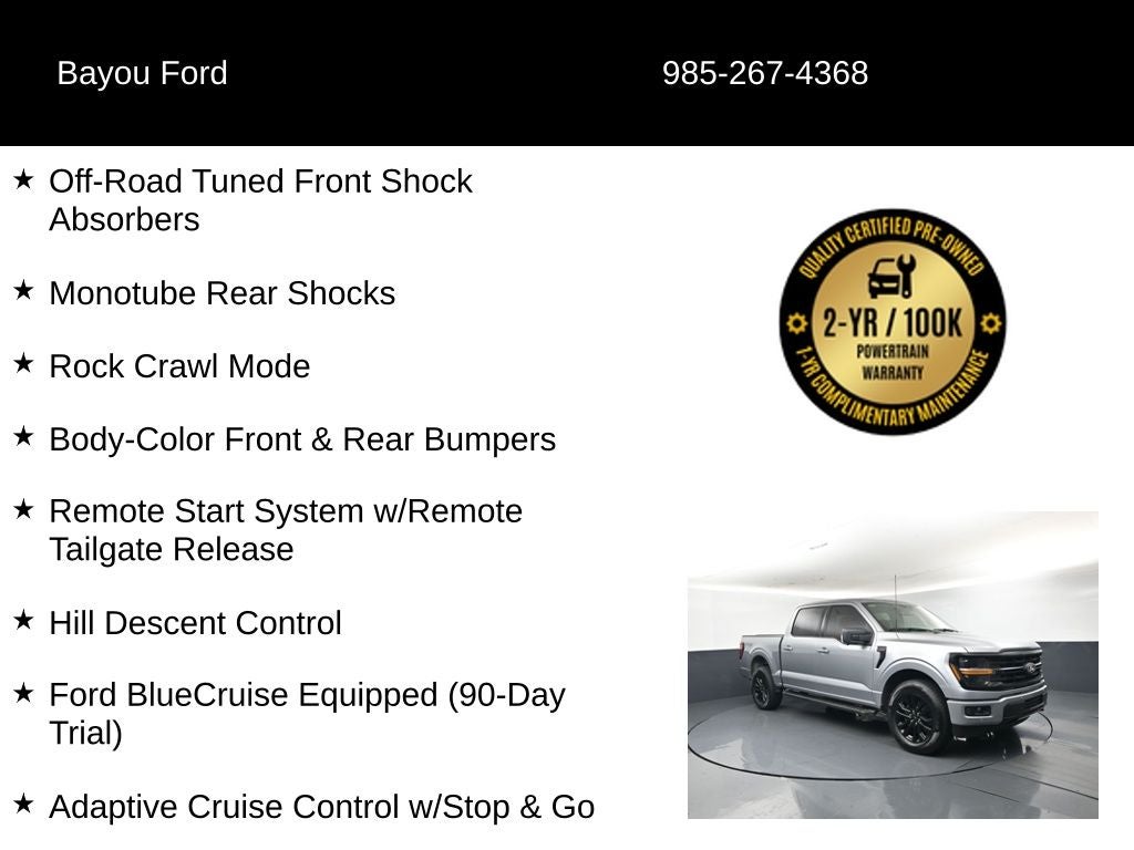 2024 Ford F-150 XLT 302A Supercharged