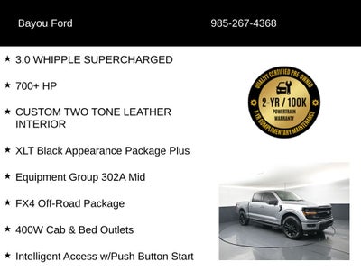2024 Ford F-150 XLT 302A Supercharged