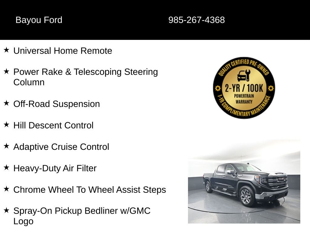 2025 GMC Sierra 1500 SLT