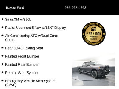 2025 RAM 2500 Big Horn