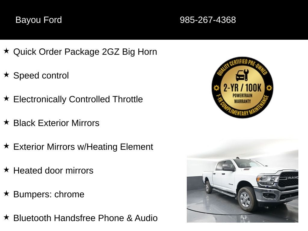 2024 RAM 2500 Big Horn