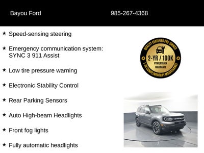 2024 Ford Bronco Sport Outer Banks 300A