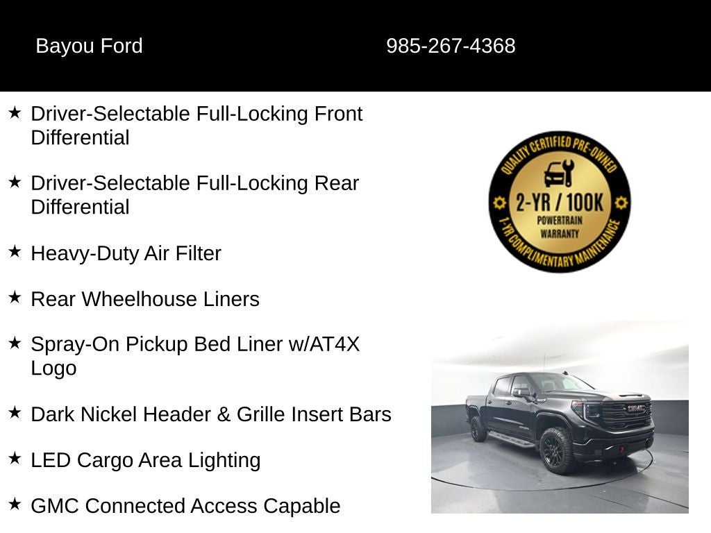 2022 GMC Sierra 1500 AT4X