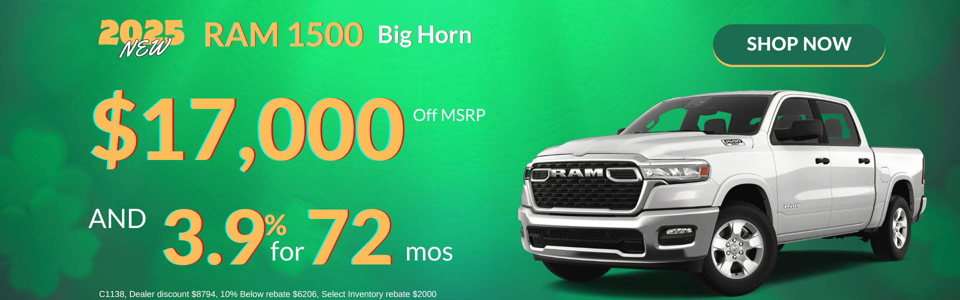 $17,000 off RAM 1500