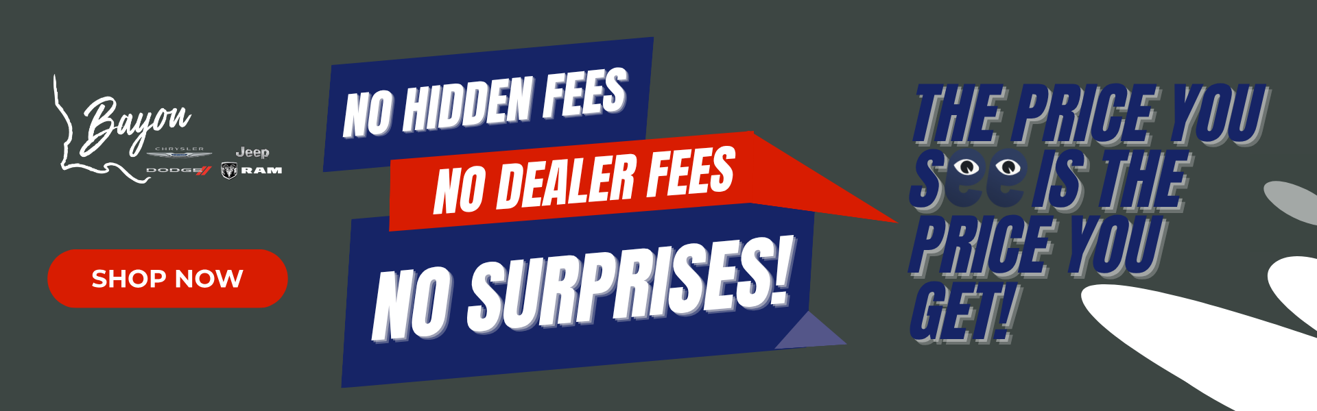No Hidden Fees